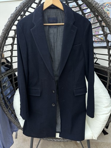 Zara man navy blue - zara,