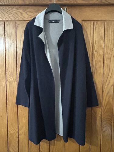Zara knit two tone cardigan - zara, two-tone