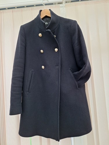 Zara womens double brest navy - double,