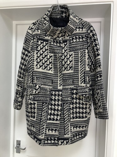Zara womens navy and white - zara,