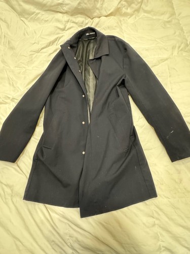 Zara man traveler navy blue - man,