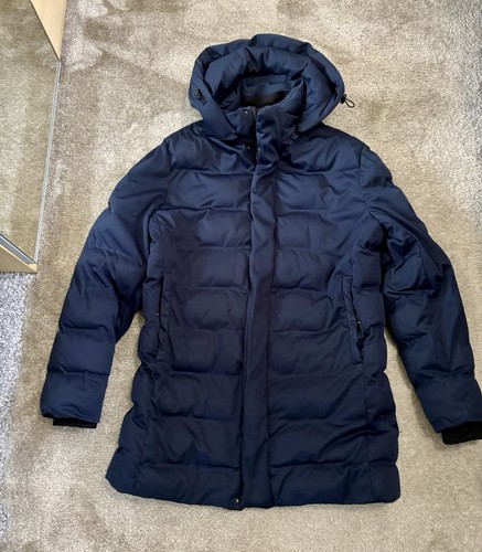Zara ladies navy puffer - ladies, coat