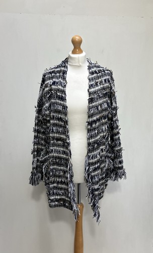 Zara boucle jacket coat - boucle, womens