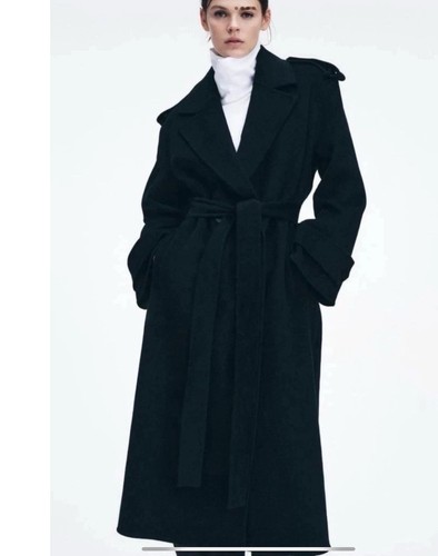 Zara womens long coat - zw,