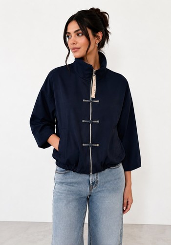 Women zara jacket zip toggle - zara,