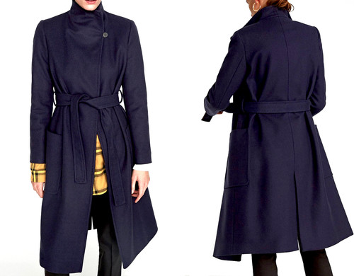 Zara long coat wool blend - zara,