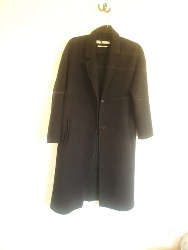 Zara unlined handmade navy - zara,